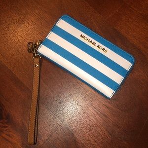 Striped Michael Kors Wallet